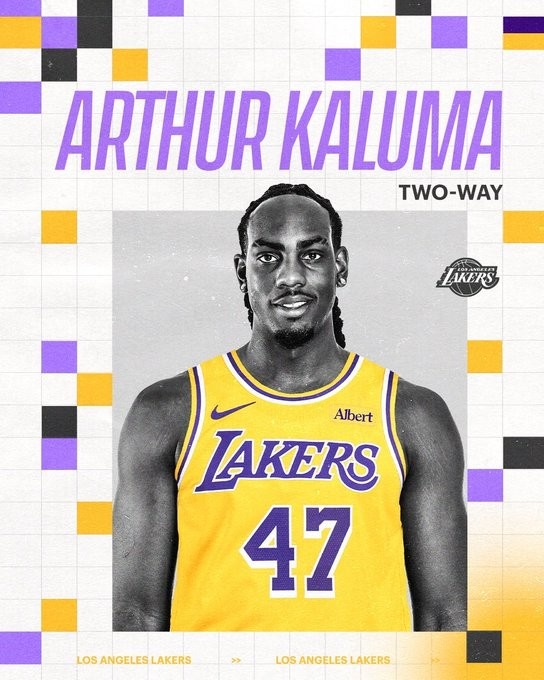 湖人集齐AR-15与AK-47：卡卢马改穿47号