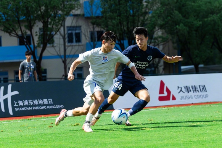 U20中青赛补赛申花3-1新鹏城 张煜黄毅豪破门对手送乌龙